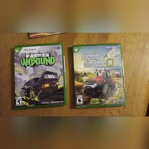 Xbox Series X Game Bundle: Need for Speed Unbound & Farming Simulator 25